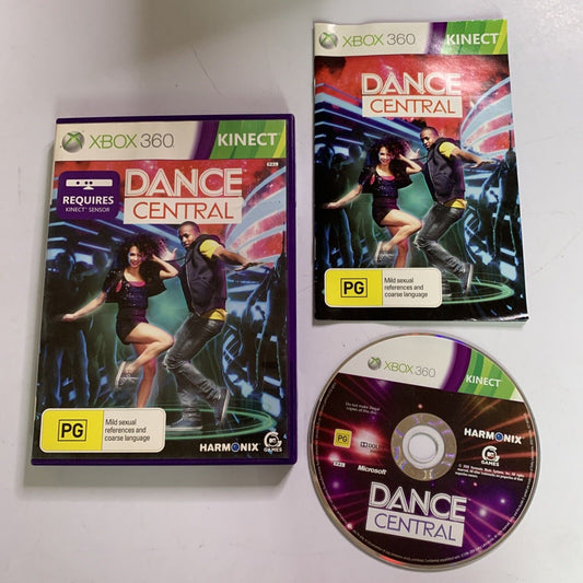 Dance Central  Microsoft XBOX 360 PAL 2010 Game Complete