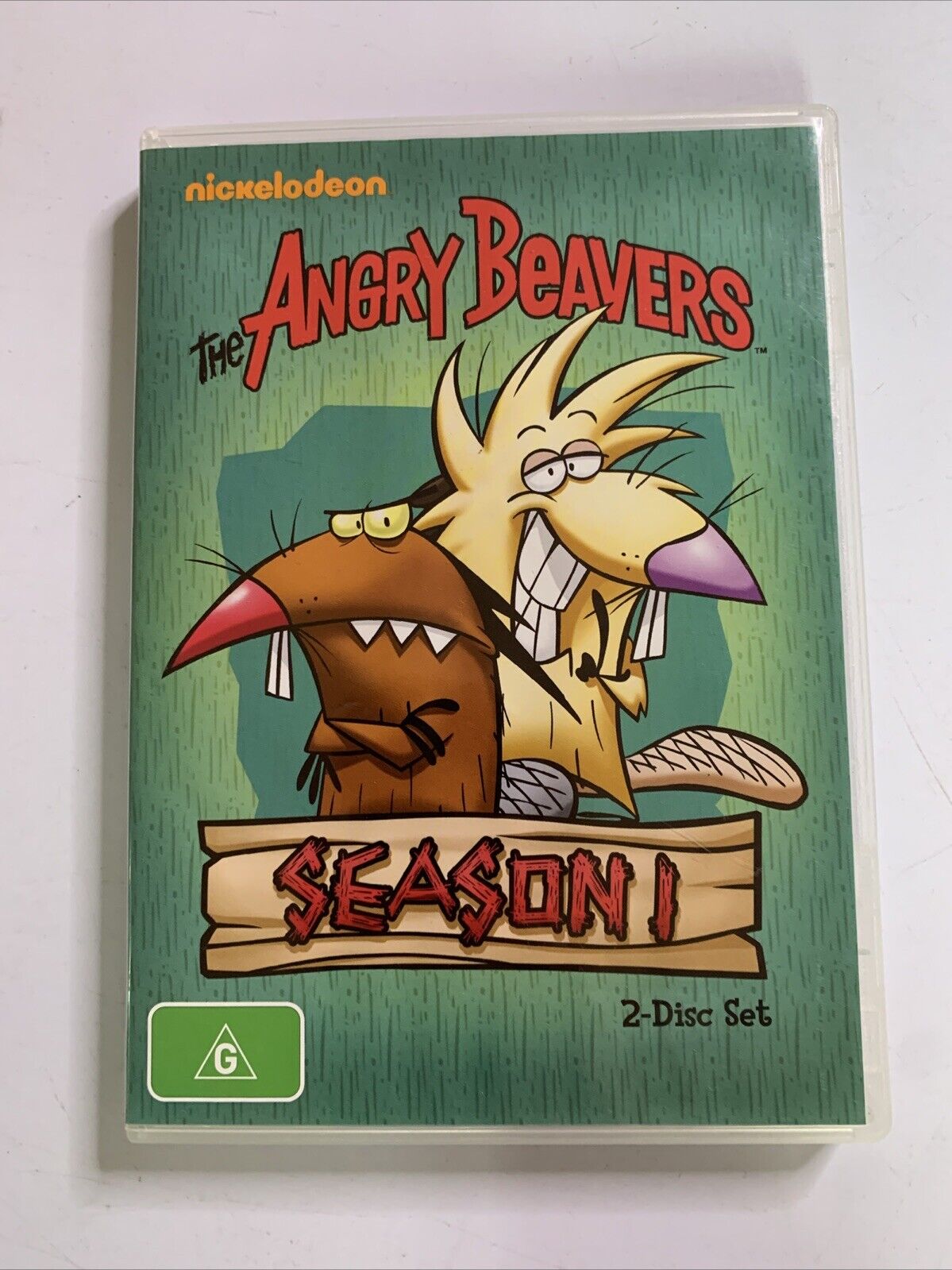 The Angry Beavers : Season 1 (DVD, 1997) Nickelodeon Animation Region 4