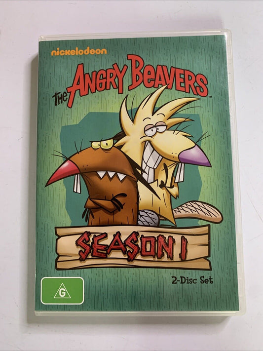 The Angry Beavers : Season 1 (DVD, 1997) Nickelodeon Animation Region 4