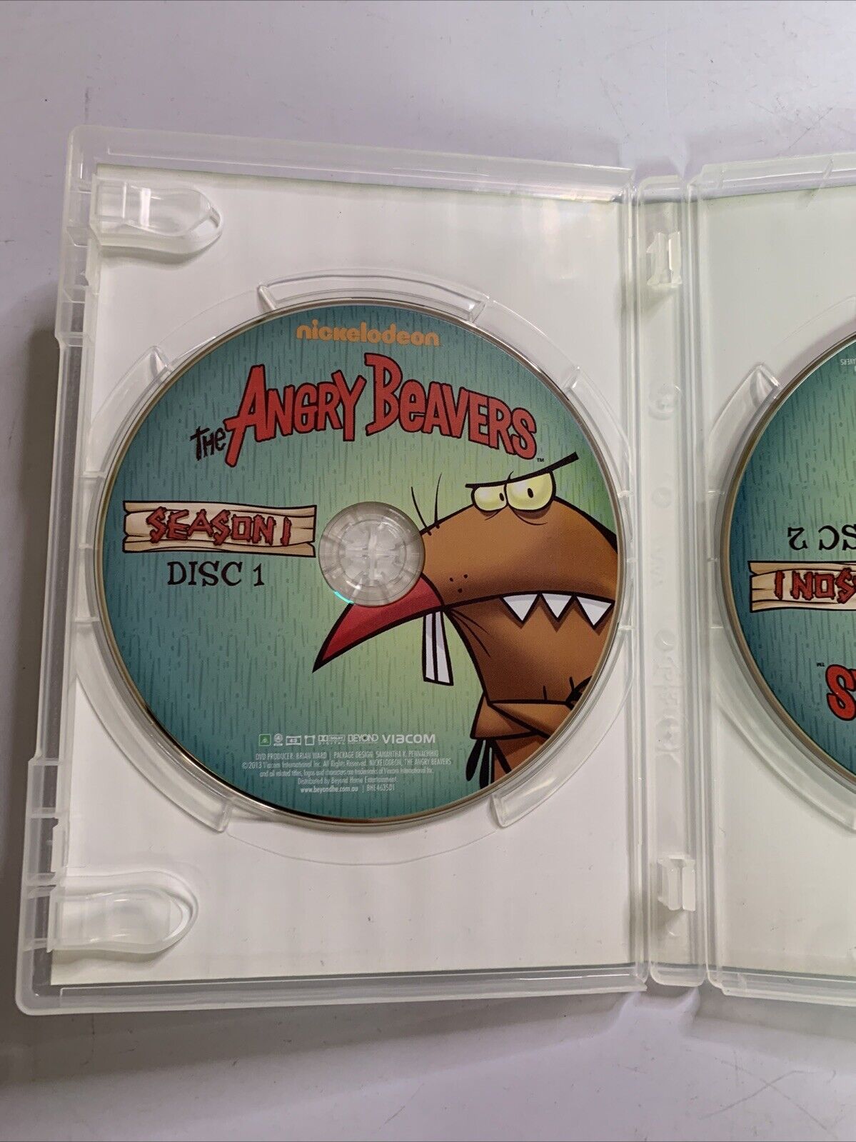 The Angry Beavers : Season 1 (DVD, 1997) Nickelodeon Animation Region 4