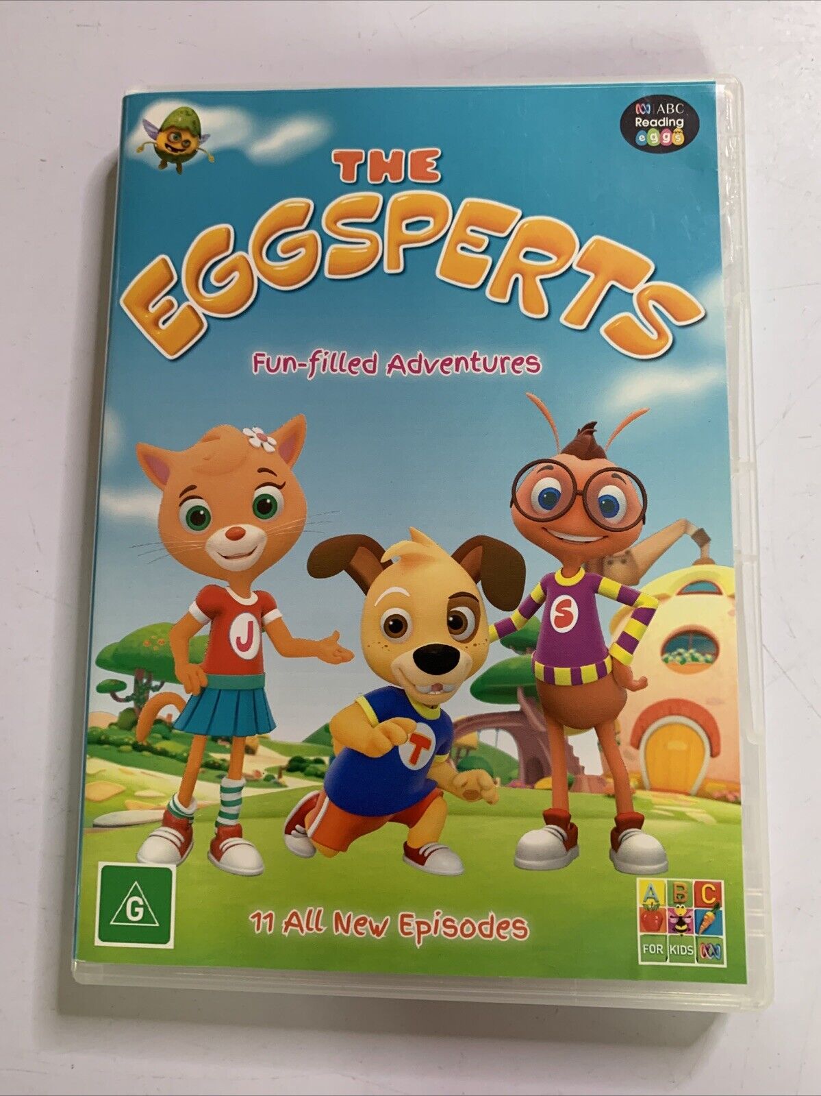 The Eggsperts :  Fun Filled Adventures (DVD,2014) Educational Animation Region 4