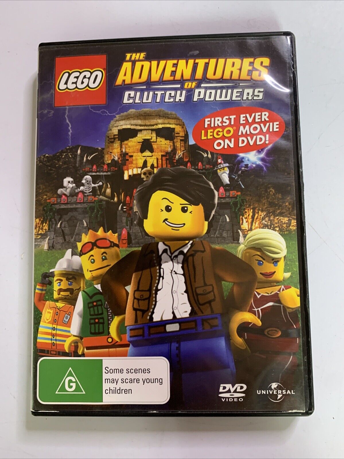 LEGO The Adventures of Clutch Powers (DVD, 2010) Region 4