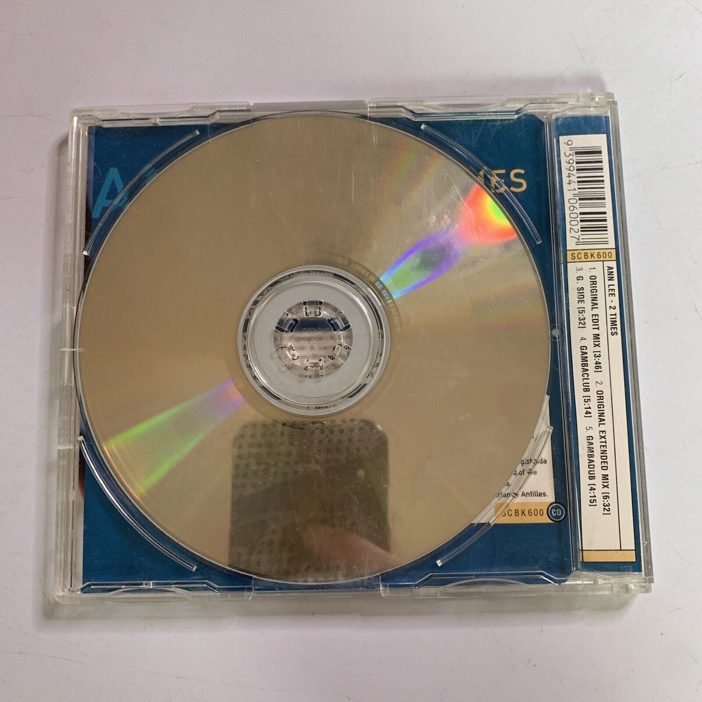 Ann Lee – 2 Times (CD, 1999) Single