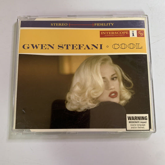 Cool by Gwen Stefani (CD, 2005, Enhanced CD) Single Interscope Records