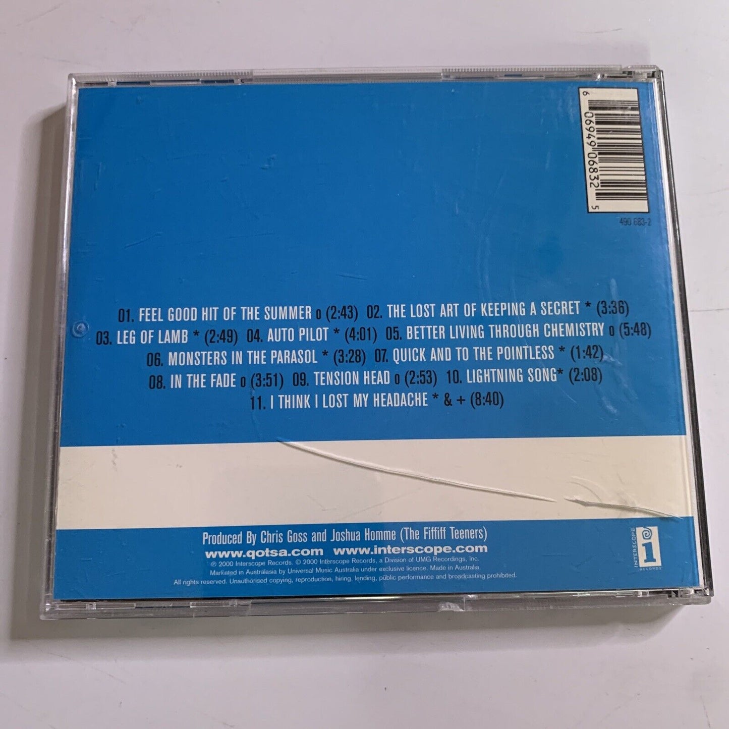 Rated R by Queens of the Stone Age (CD, 2000) Album