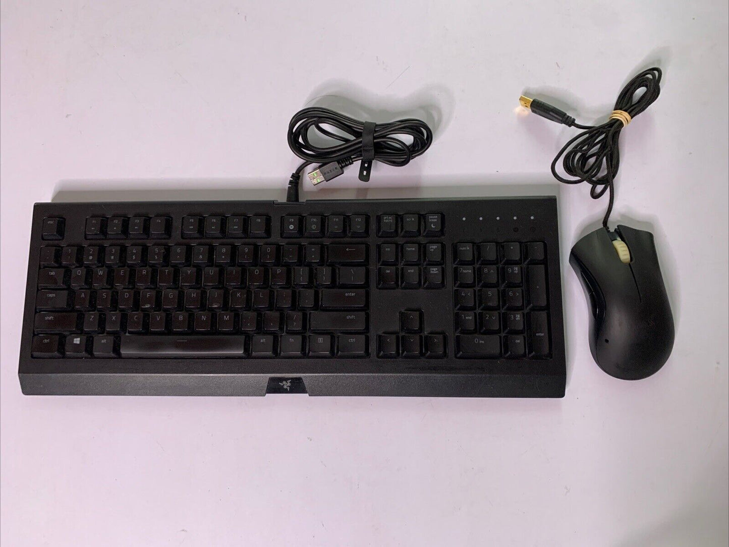 Razer Cynosa Chroma RZ03-0226 RGB Gaming Keyboard + DeathAdder Mouse Combo