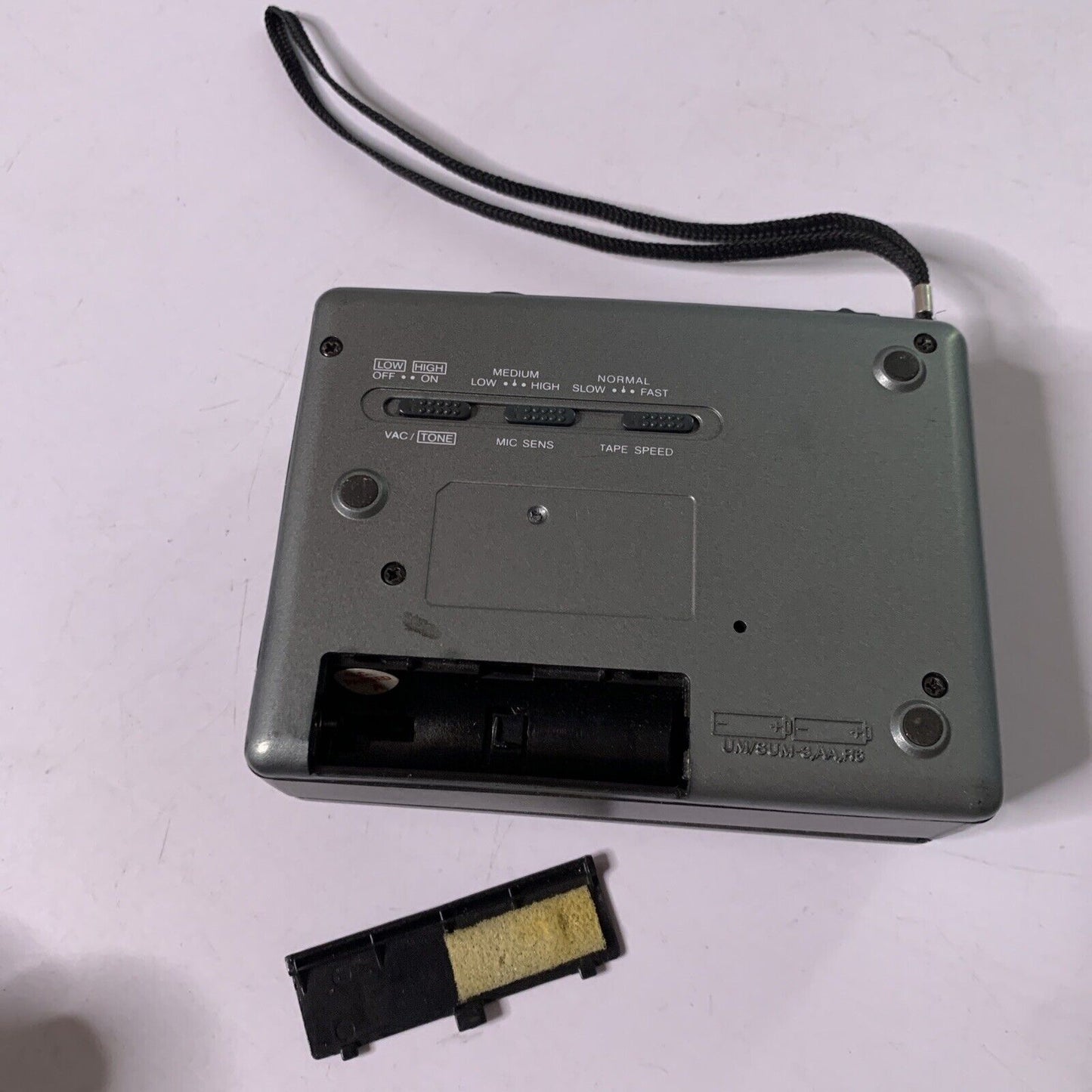 Digitor MCR-979 Voice Activated Cassette Tape Recorder *For Parts Belt Replace