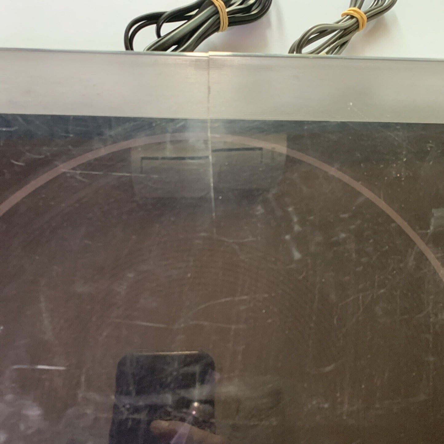Technics SL-J90 Turntable Made In Japan *Lid Broken + Requires Needle replacemen