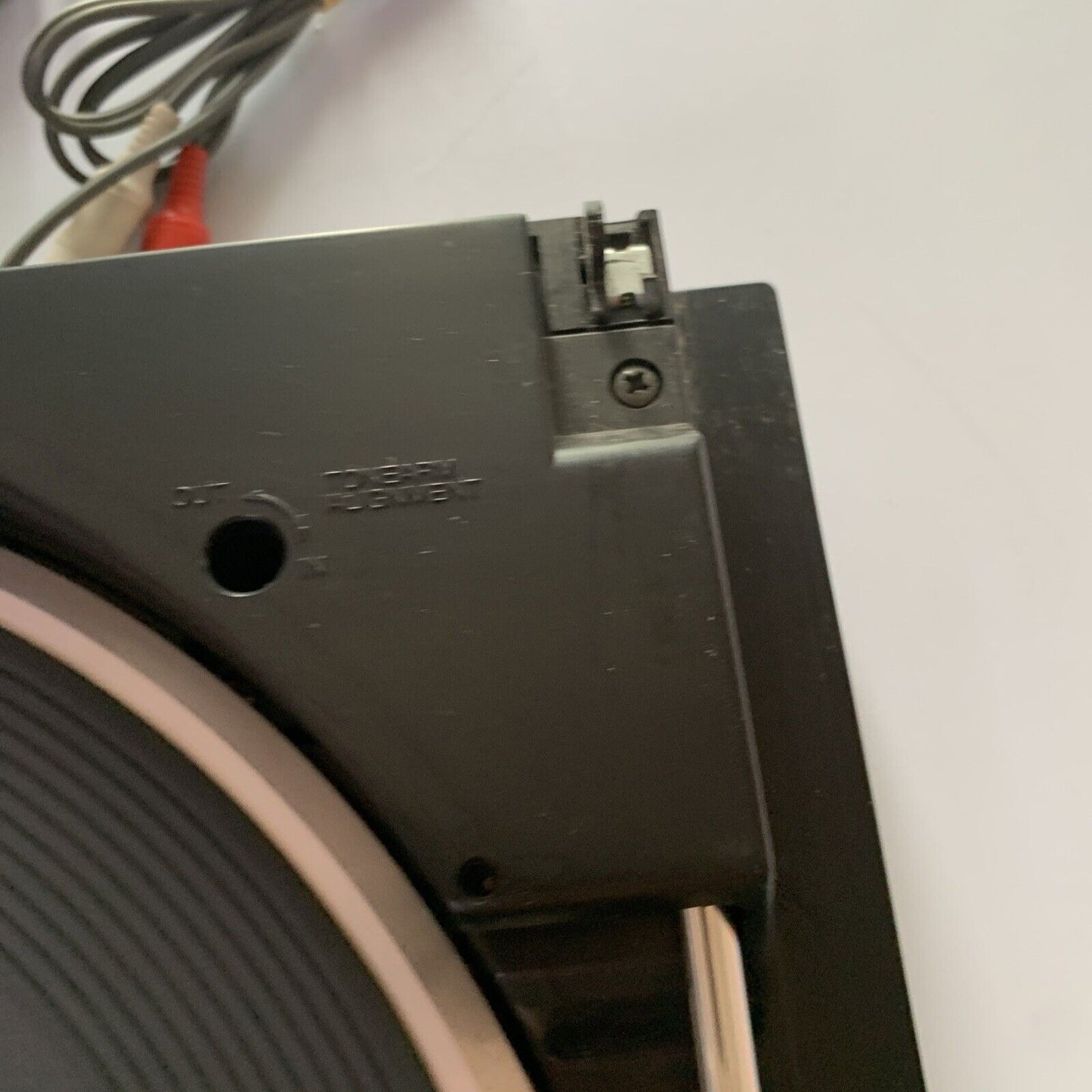 Technics SL-J90 Turntable Made In Japan *Lid Broken + Requires Needle replacemen