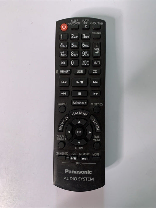 Genuine Panasonic N2QAYB000915 Audio Remote Control