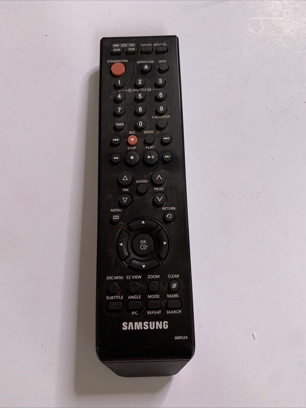 Genuine Samsung DVD VCR Remote Control 00052A