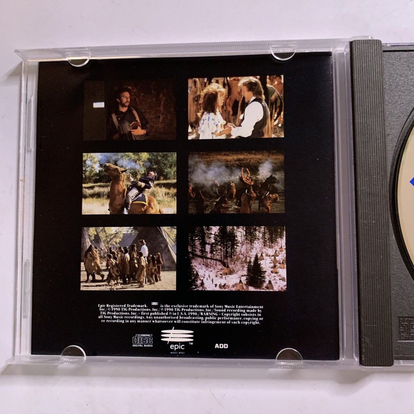 Dances With Wolves Original Motion Picture Soundtrack (CD, 1990)