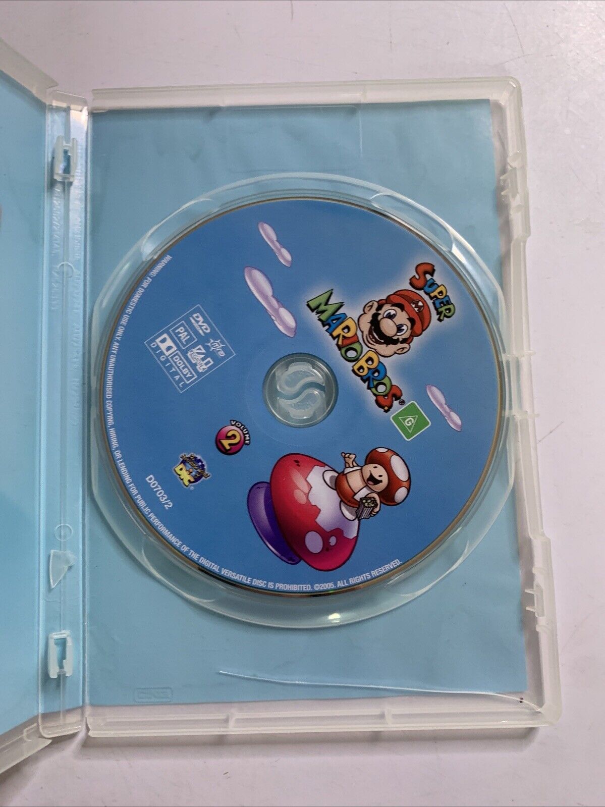 Super Mario Bros Vol 2 (DVD, 1990) Animated Series Region 4