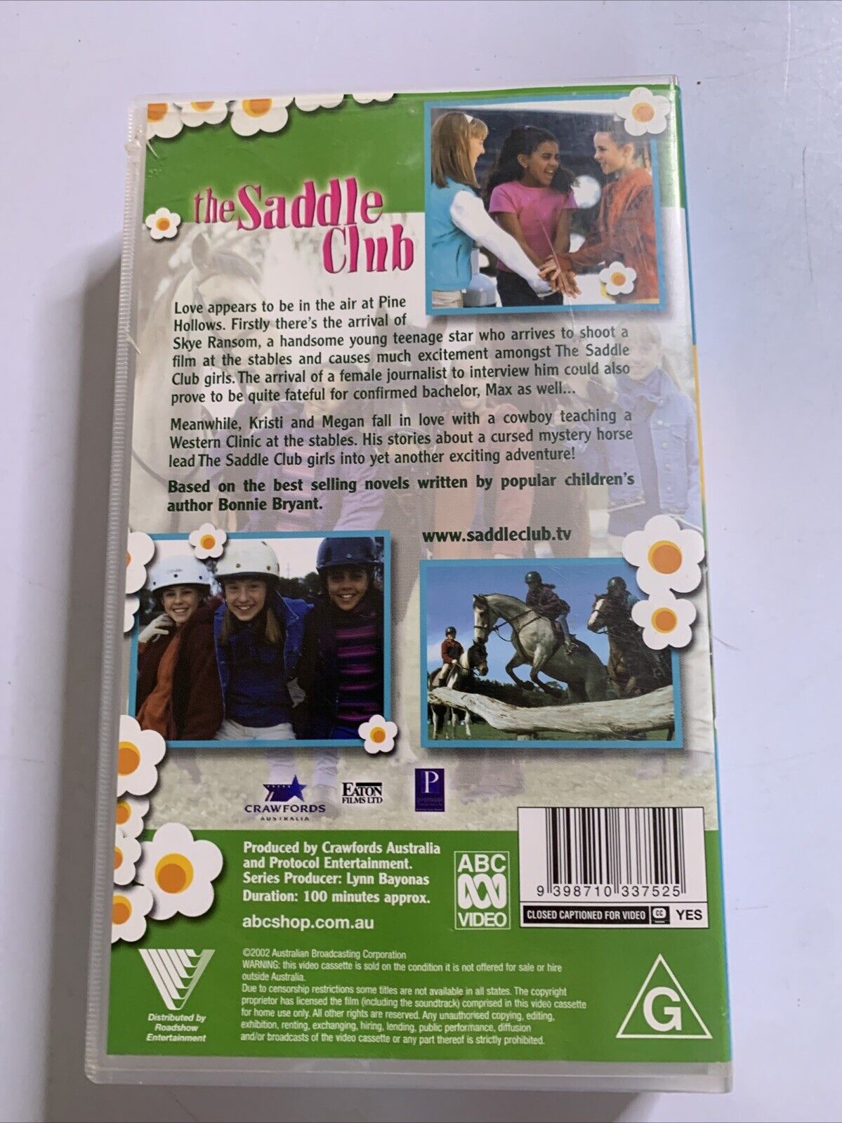The Saddle Club : Horse Crazy (VHS, 2002) PAL