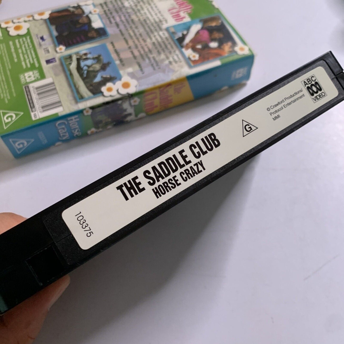 The Saddle Club : Horse Crazy (VHS, 2002) PAL