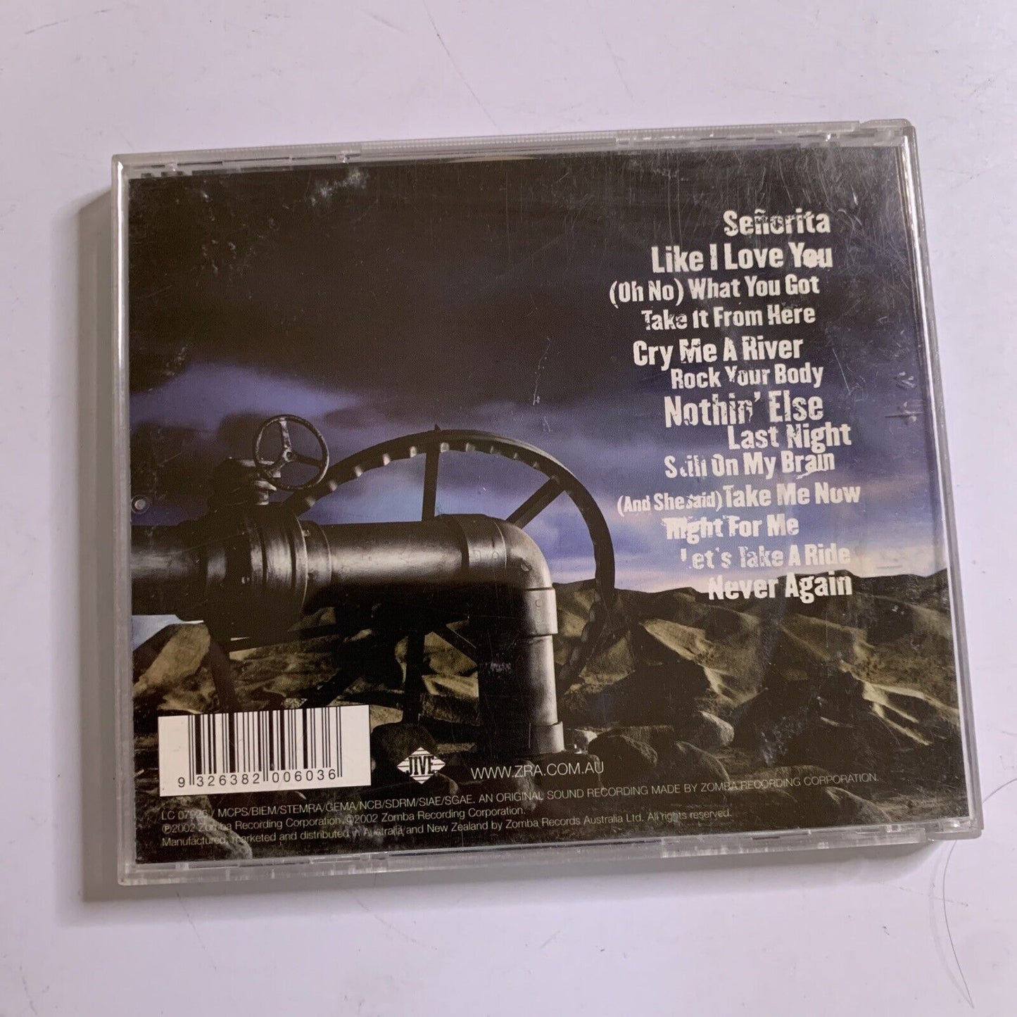 Justified [includes Australia Bonus Track] by Justin Timberlake (CD, 2002) Album