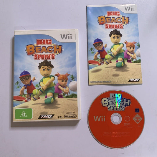 Big Beach Sports  Nintendo Wii PAL 2008 Game Complete
