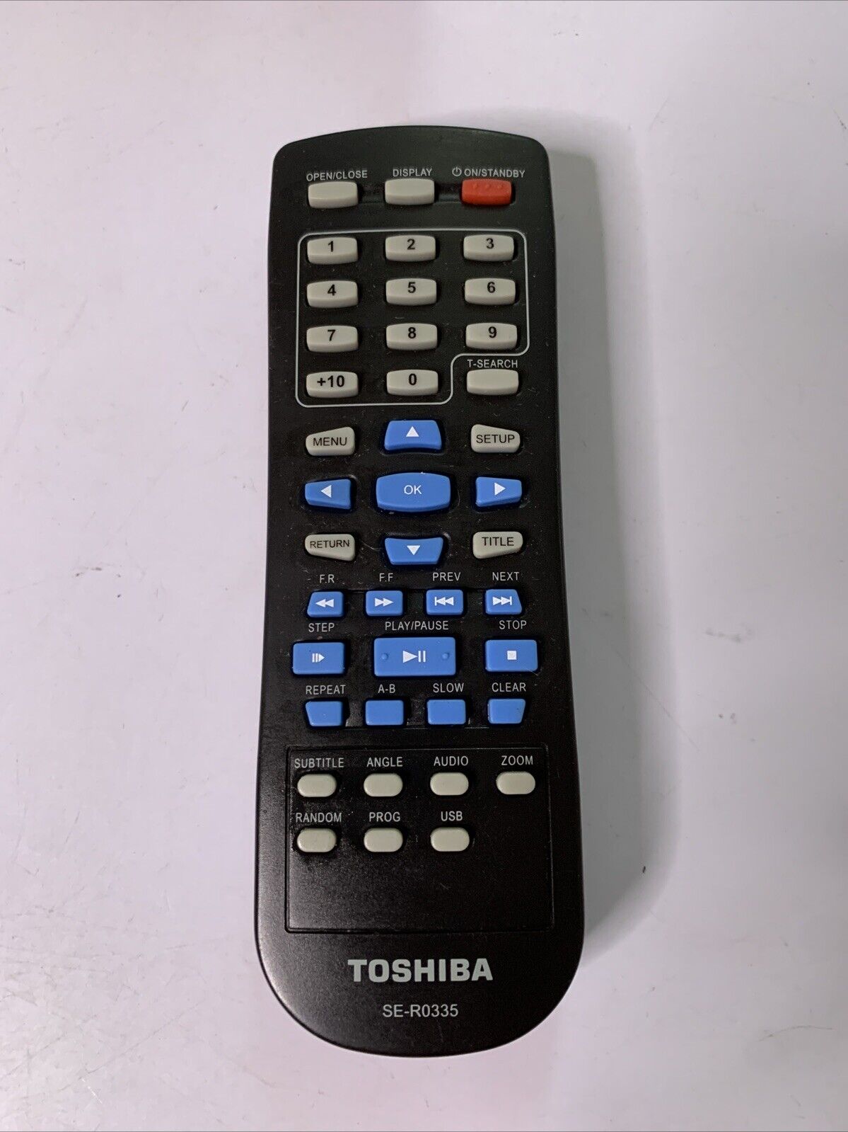 Genuine Toshiba SE-R0335 Remote Control for Toshiba  DVD Player
