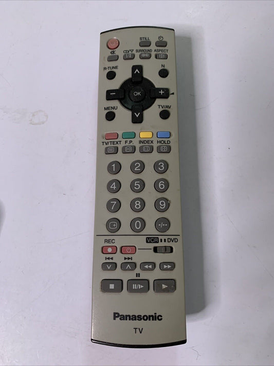 Genuine Panasonic N2QAJB000121 TV Remote Control for Panasonic VCR DVD Player