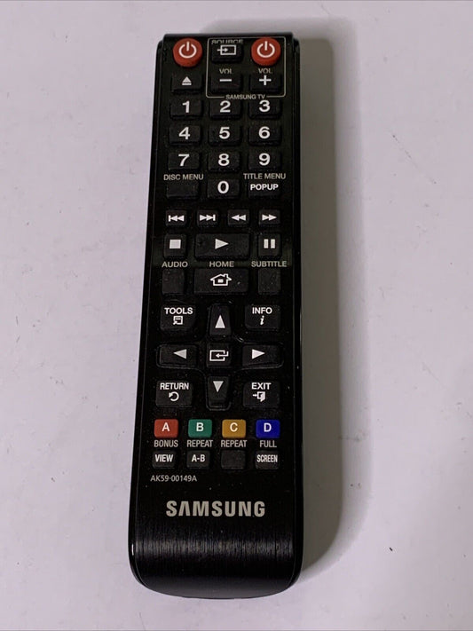 Genuine Samsung AK59-00149A Remote Control for Samsung Bluray Player
