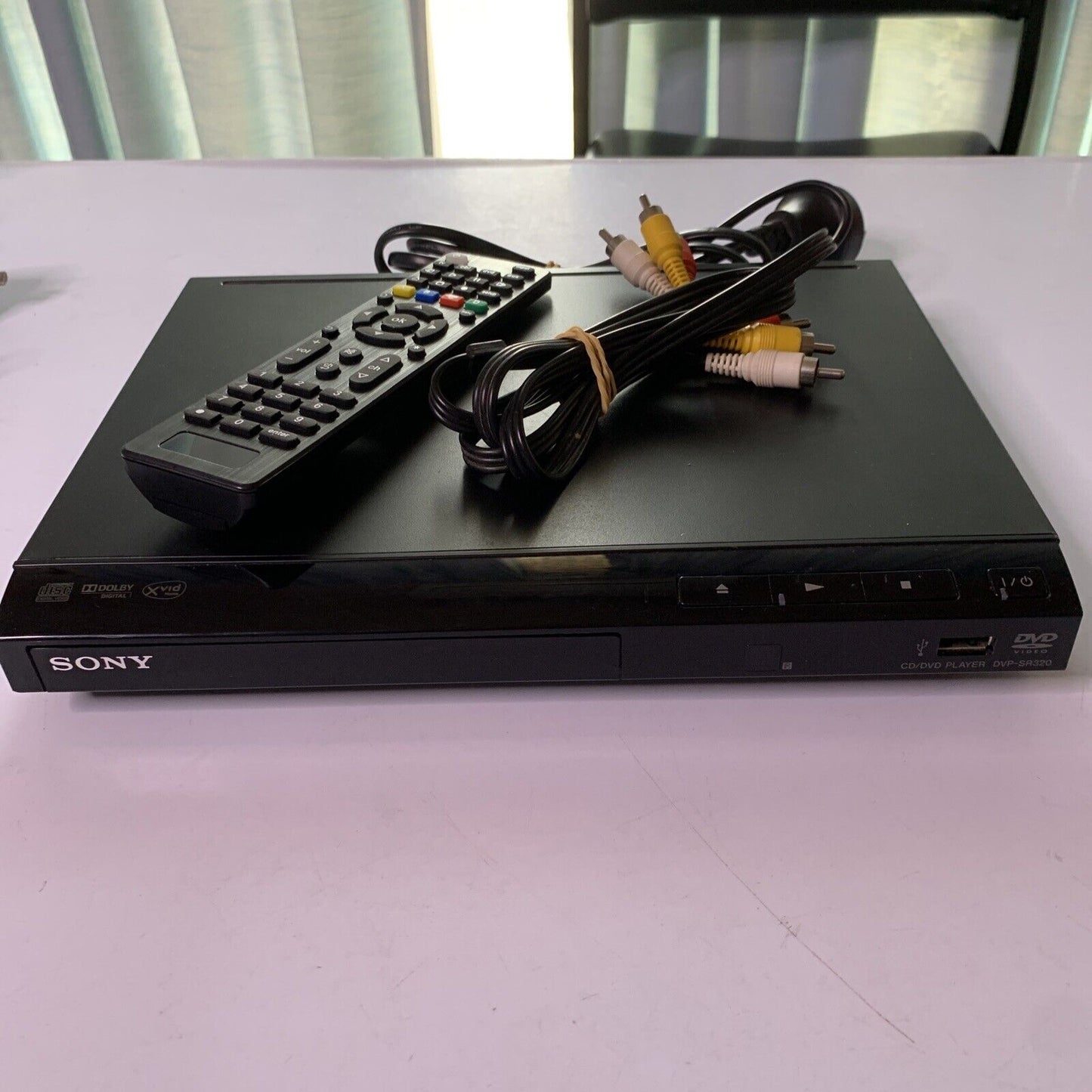 Sony CD/DVD Player with Remote Region 4 DVP-SR320