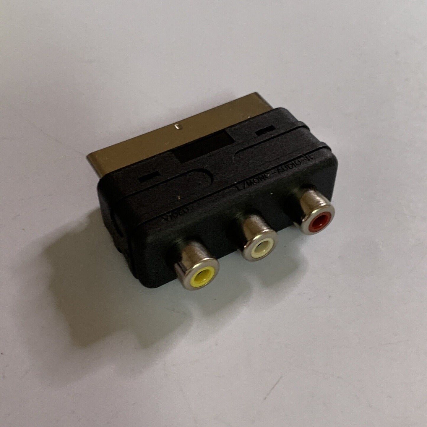 SCART To RCA Connector Converter NEW