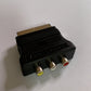 SCART To RCA Composite Input/Output Converter Adapter