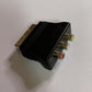 SCART To RCA Composite Input/Output Converter Adapter
