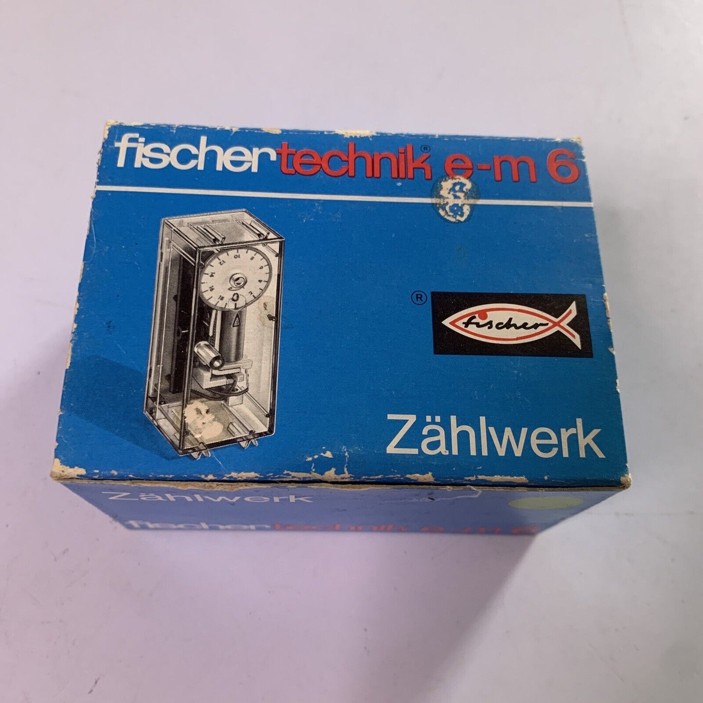 FischerTechnik e-m 6 Timer Switch Relay Zahlwerk Art No 2300765 Vintage Toy NEW