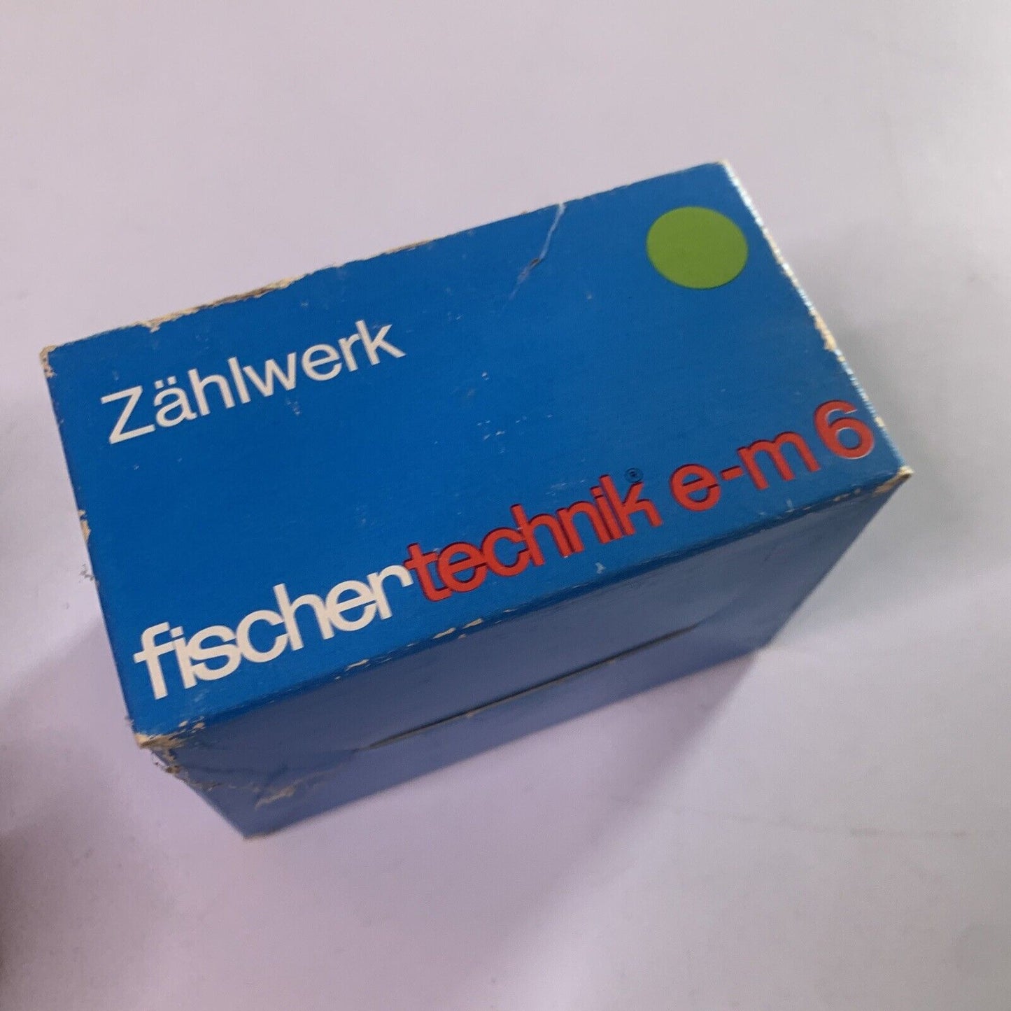 FischerTechnik e-m 6 Timer Switch Relay Zahlwerk Art No 2300765 Vintage Toy NEW