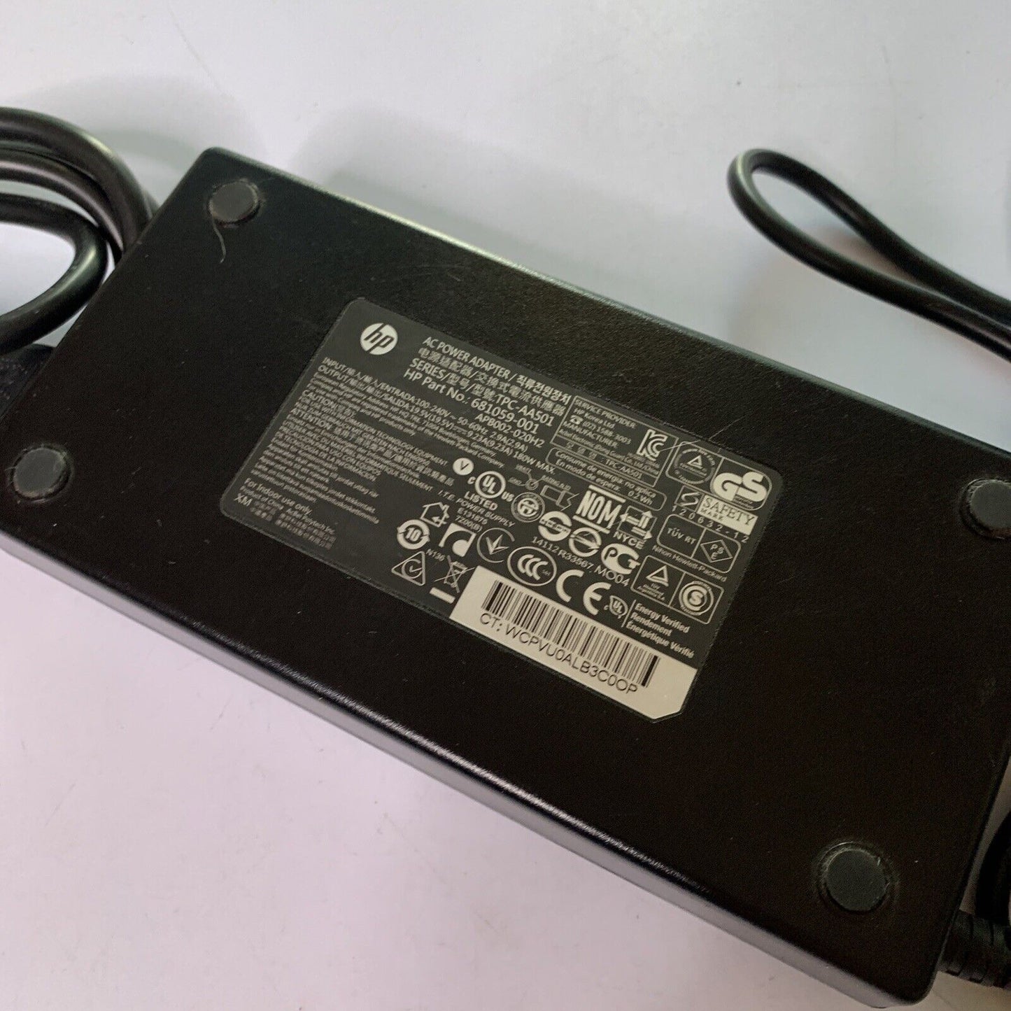 Genuine HP Power Supply 681059-001 AC Adapter 19.5V 9.23A 180W