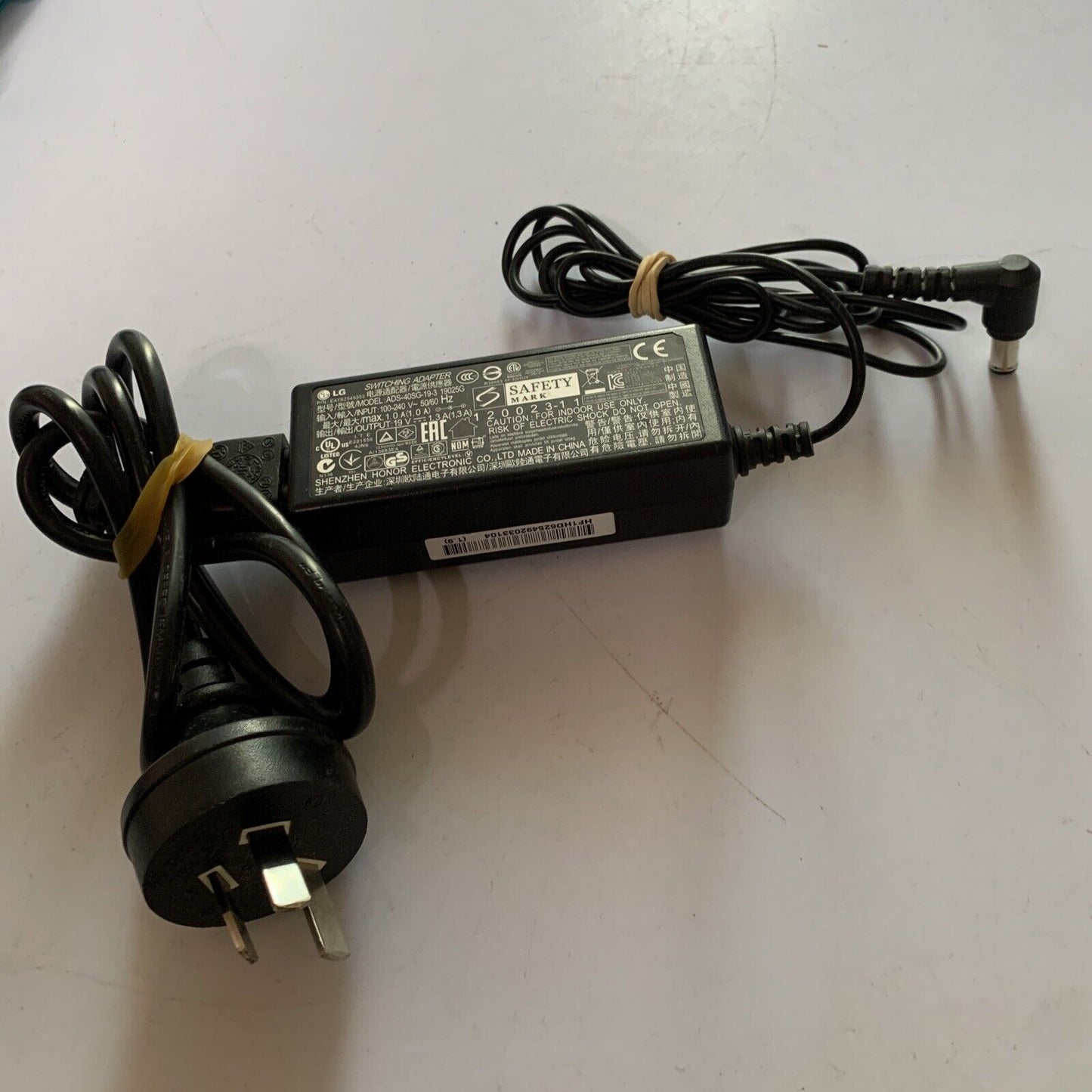 Genuine LG ADS-40SG-19-3 19025G 19V 1.3A AC Power Adapter For LG Monitor