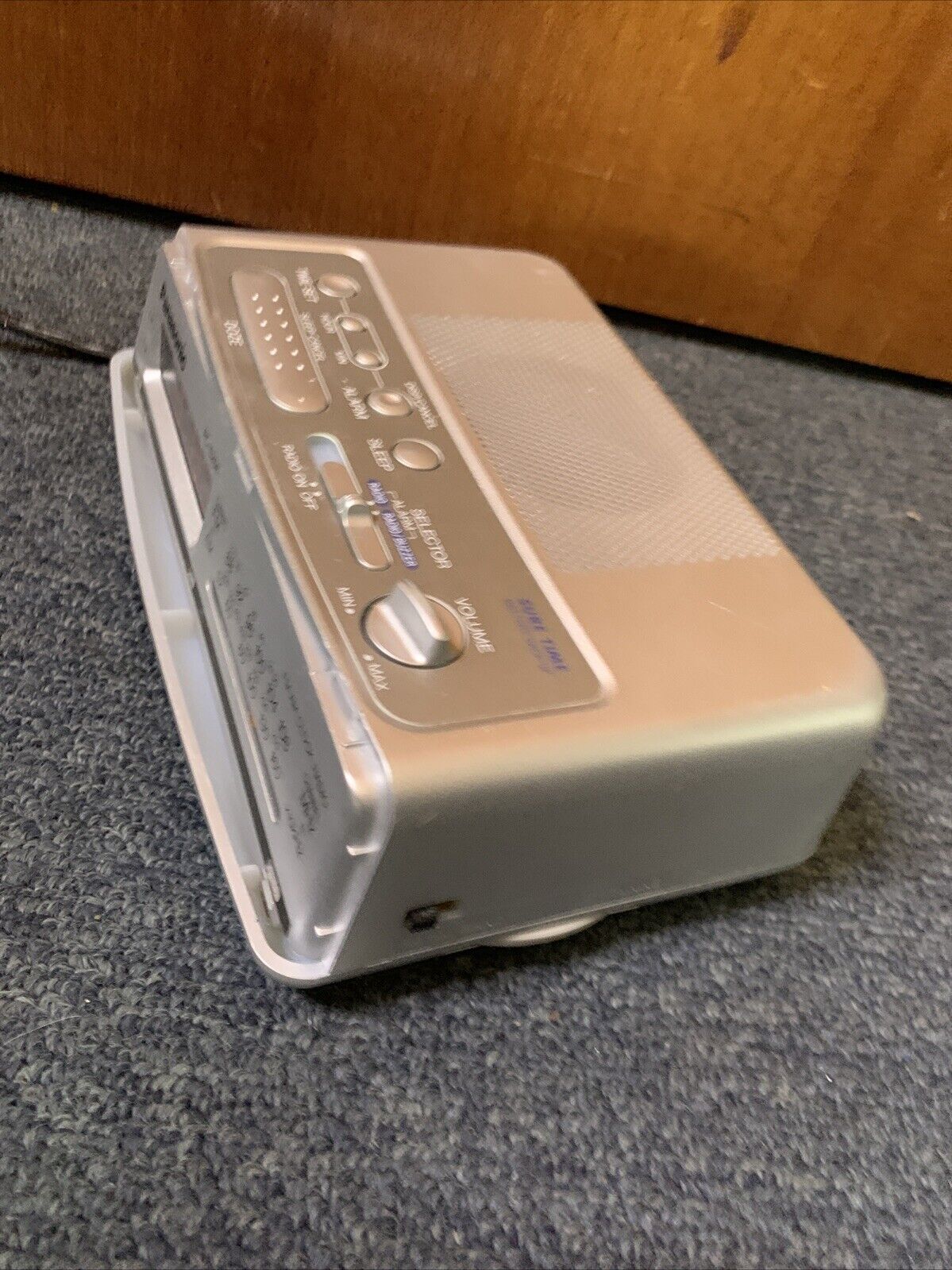 Vintage Panasonic RC-6266 FM AM Alarm Clock Radio – Retro Unit