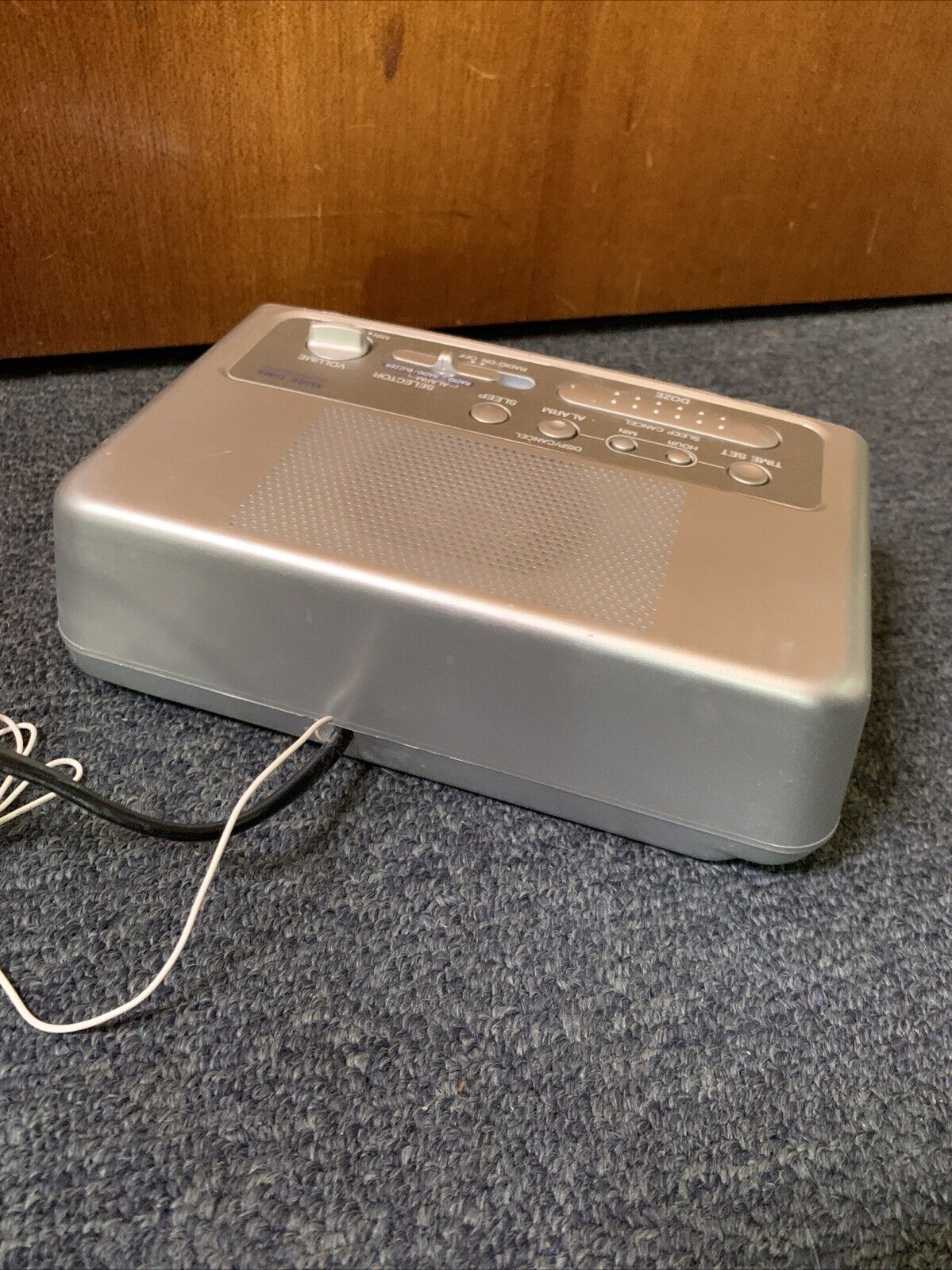 Vintage Panasonic RC-6266 FM AM Alarm Clock Radio – Retro Unit