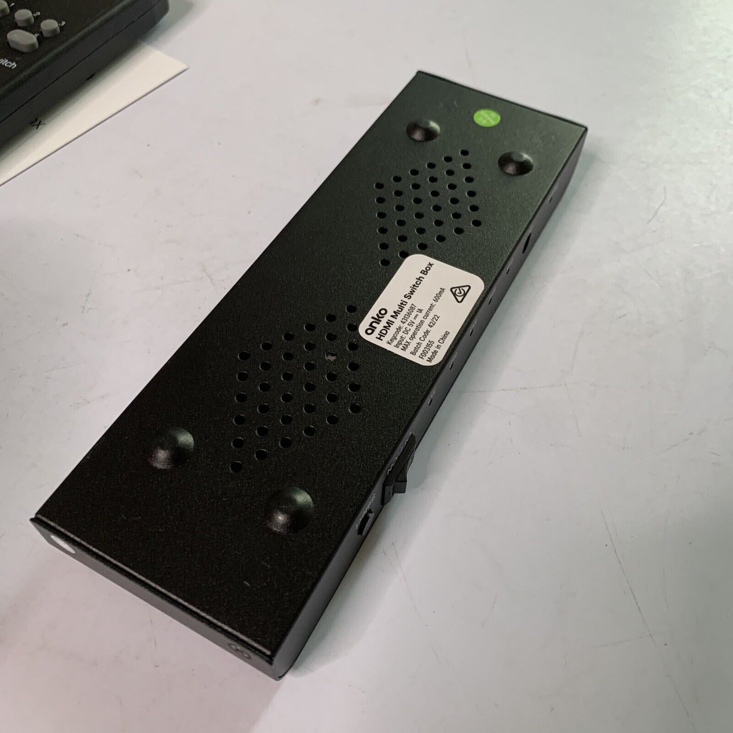 Anko HDMI Switch Box 1:5  with Remote Control