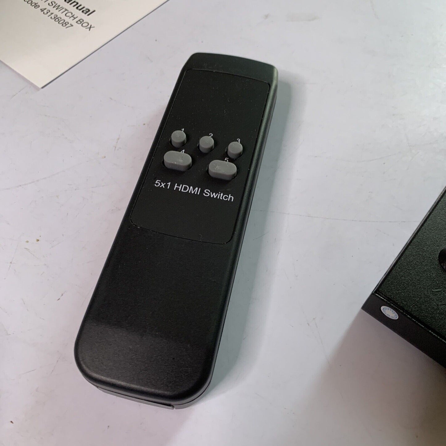 Anko HDMI Switch Box 1:5  with Remote Control