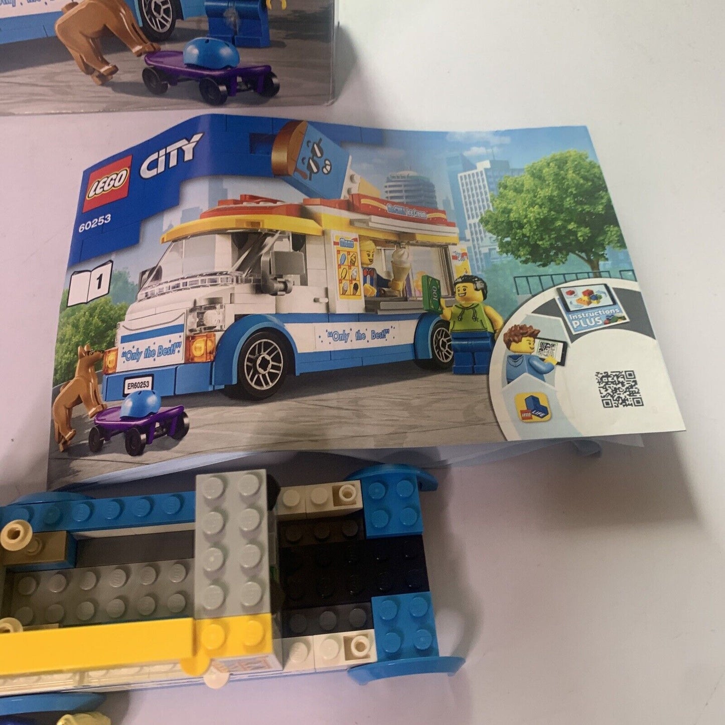 LEGO City Ice-Cream Truck 60253 Uncounted Incomplete
