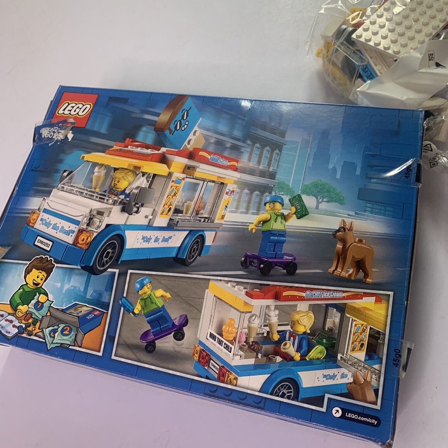 LEGO City Ice-Cream Truck 60253 Uncounted Incomplete