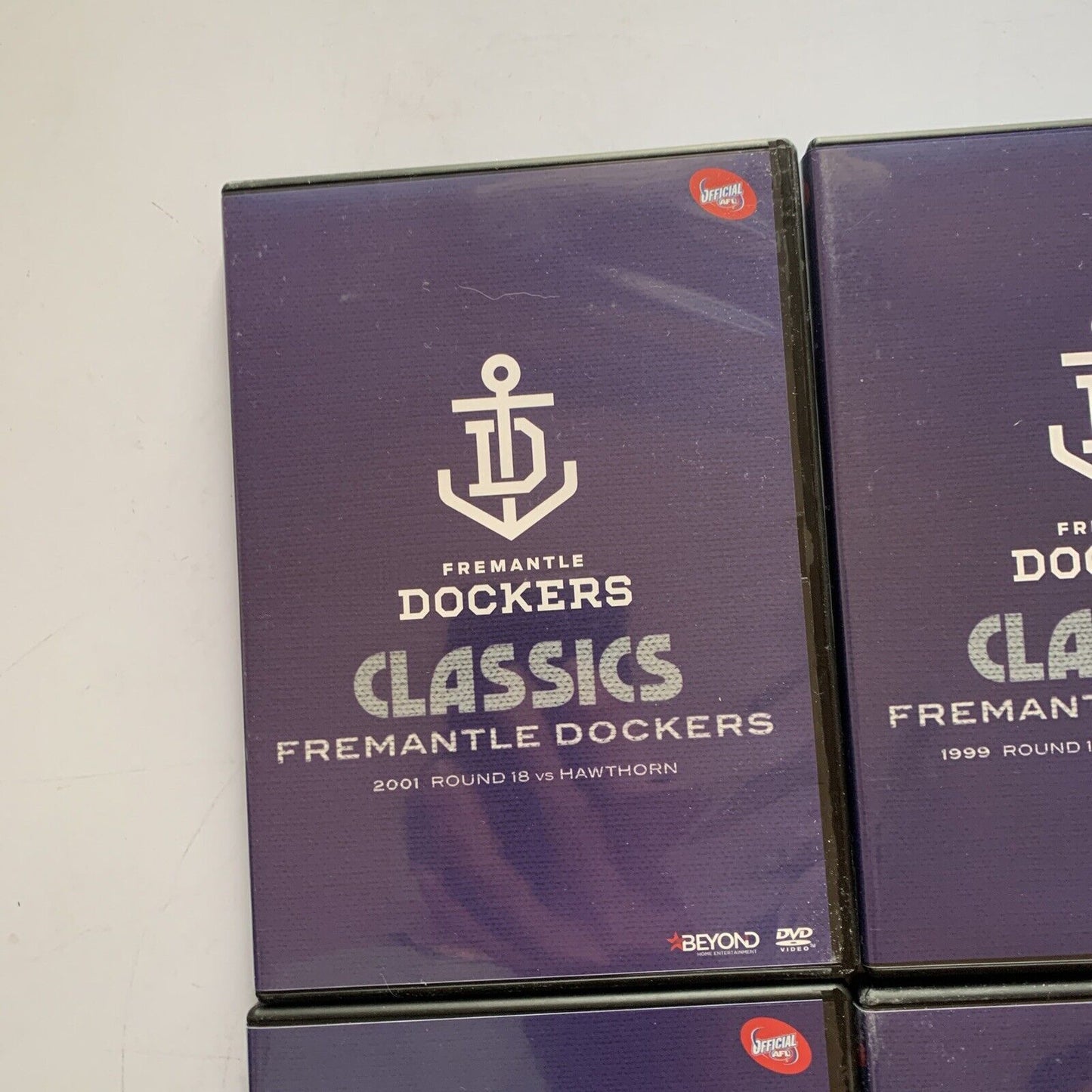 AFL Fremantle Dockers Classics: Six Memorable Games (DVD, 2015, 6-Discs) Region4