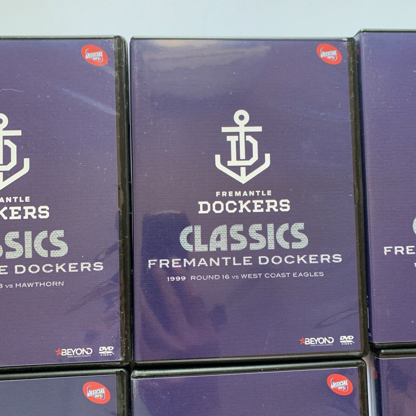 AFL Fremantle Dockers Classics: Six Memorable Games (DVD, 2015, 6-Discs) Region4