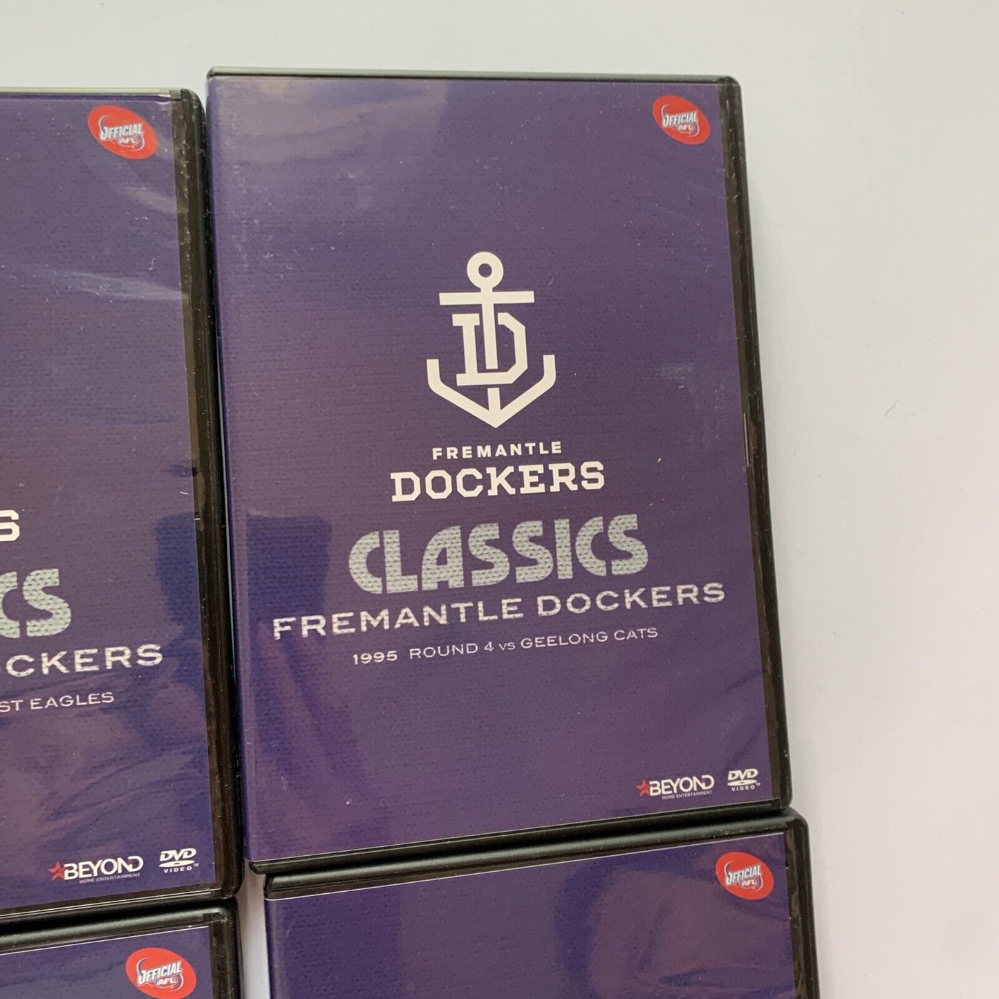 AFL Fremantle Dockers Classics: Six Memorable Games (DVD, 2015, 6-Discs) Region4