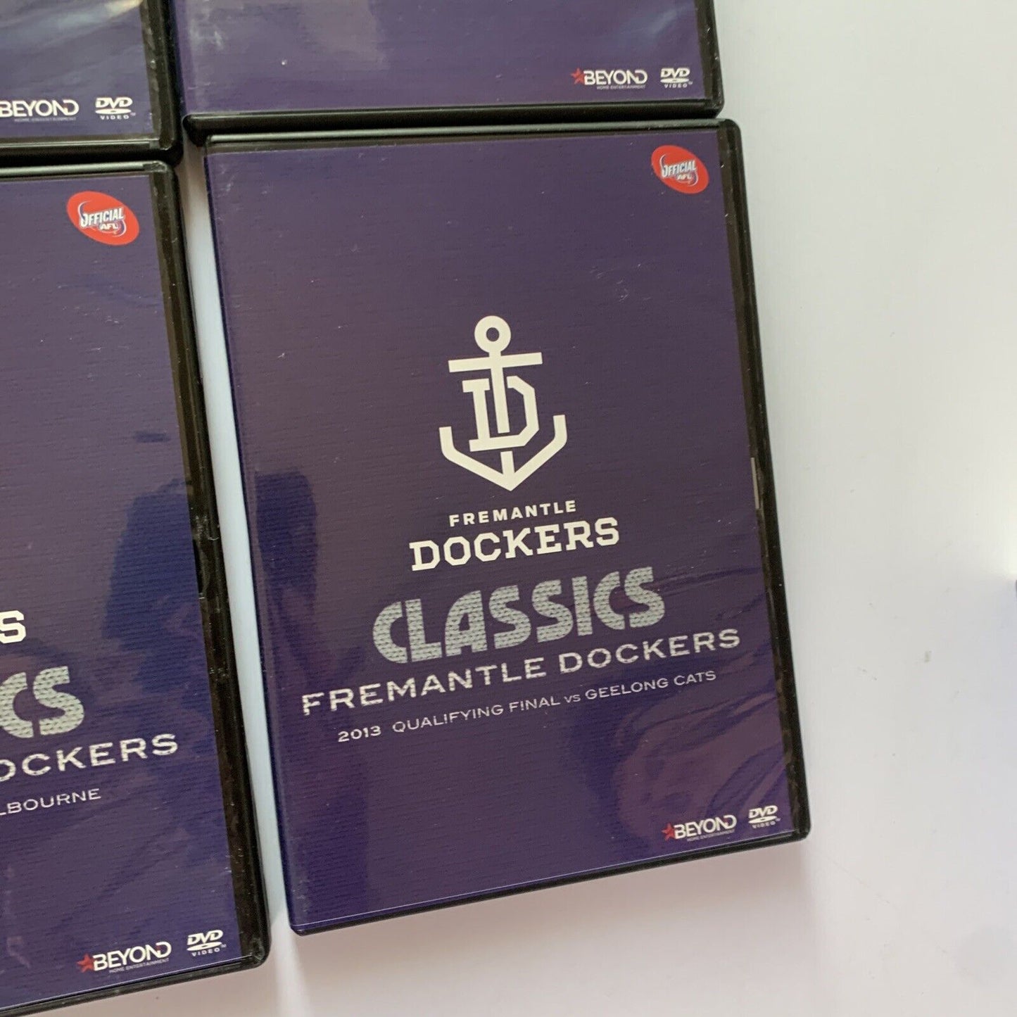 AFL Fremantle Dockers Classics: Six Memorable Games (DVD, 2015, 6-Discs) Region4