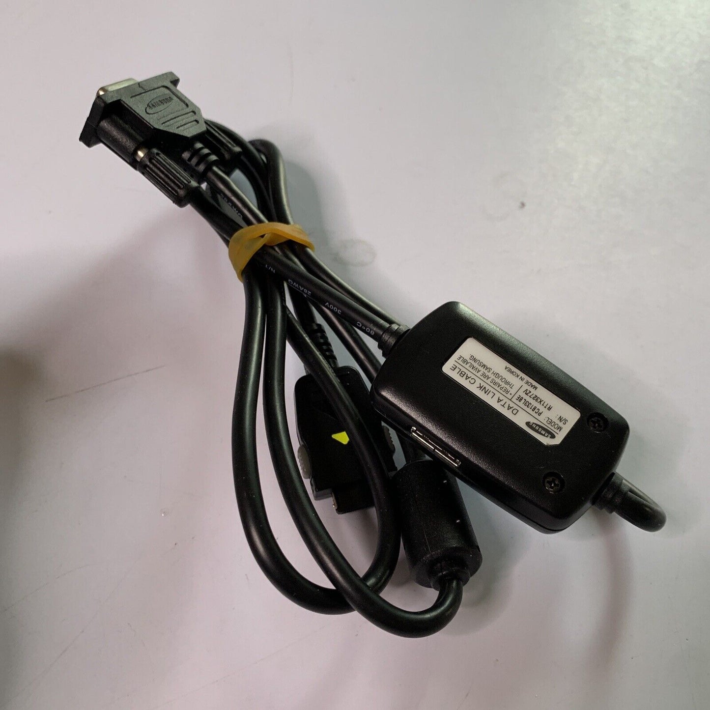 Genuine Samsung Data Link Cable PCB133LBE PCB113 Connector to Serial D9 Cable