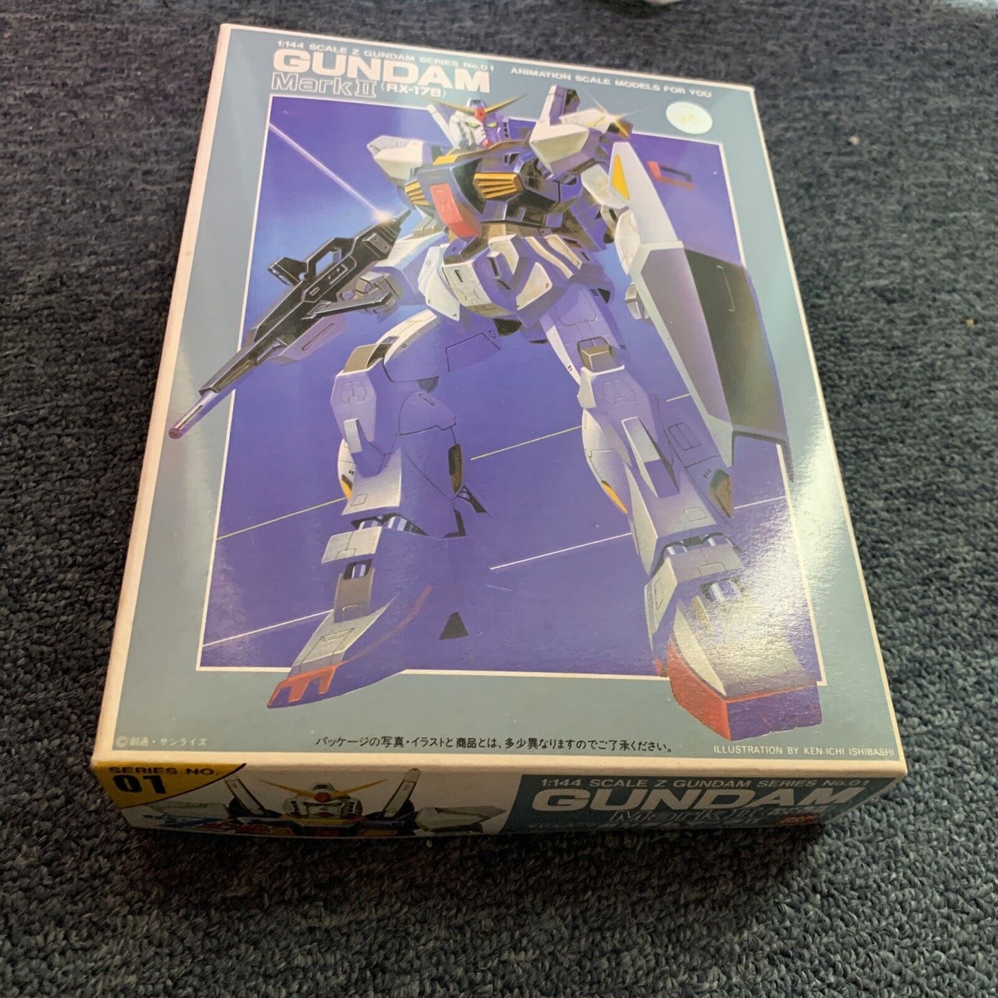 Bandai 1/144 Z Gundam Series No.01 Mark II 2 RX-178 Made Japan 2013 Gunpla NEW