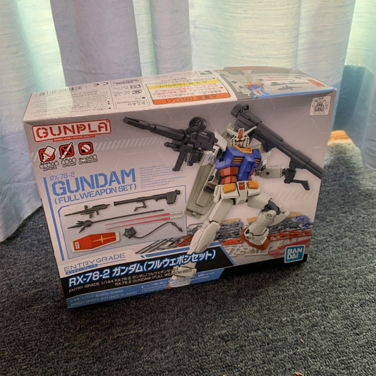 Bandai Gundam Entry Grade RX-78-2 Gundam Full Weapon Set 2021 Gunpla NEW