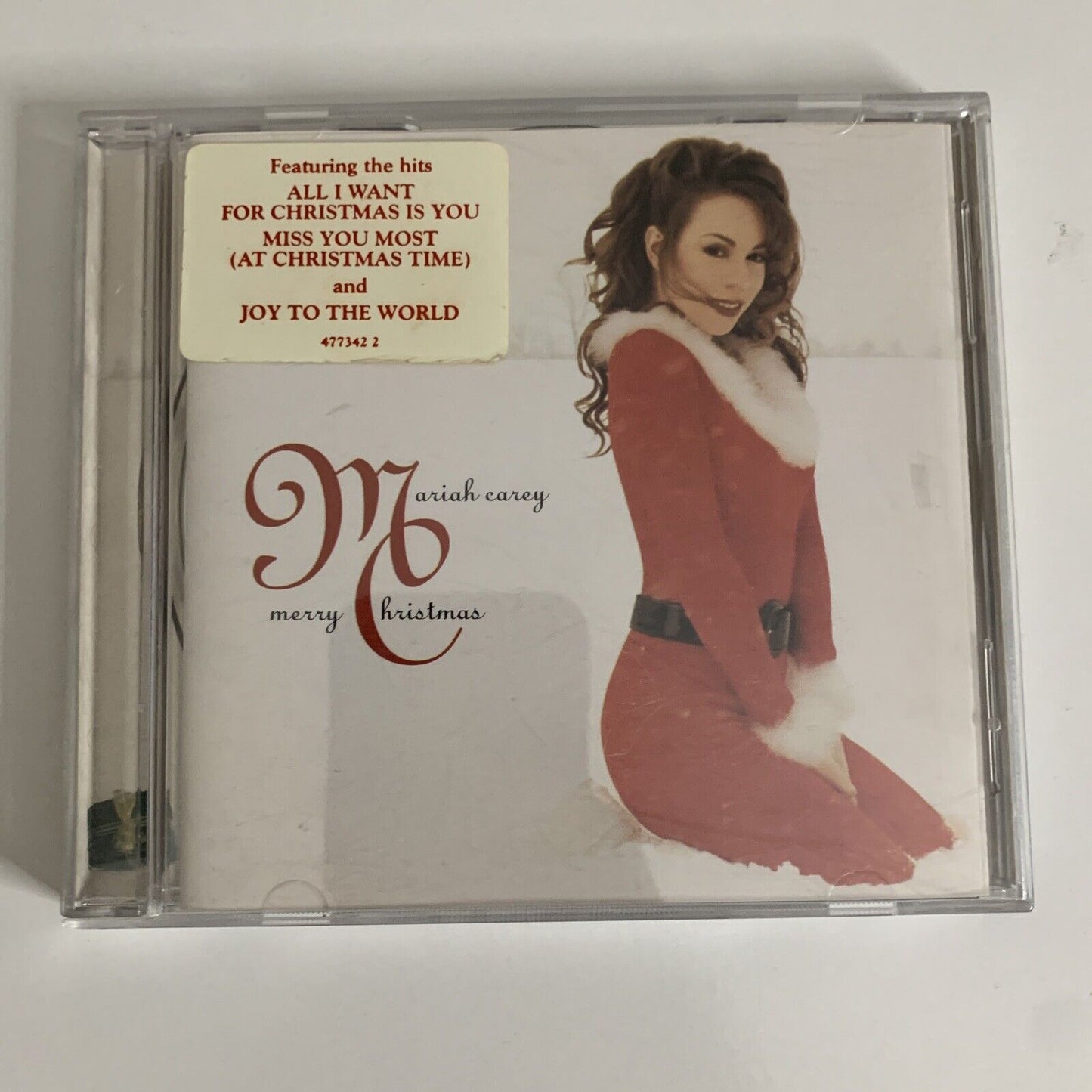 Merry Christmas by Mariah Carey (CD, 1994) Album Columbia Records