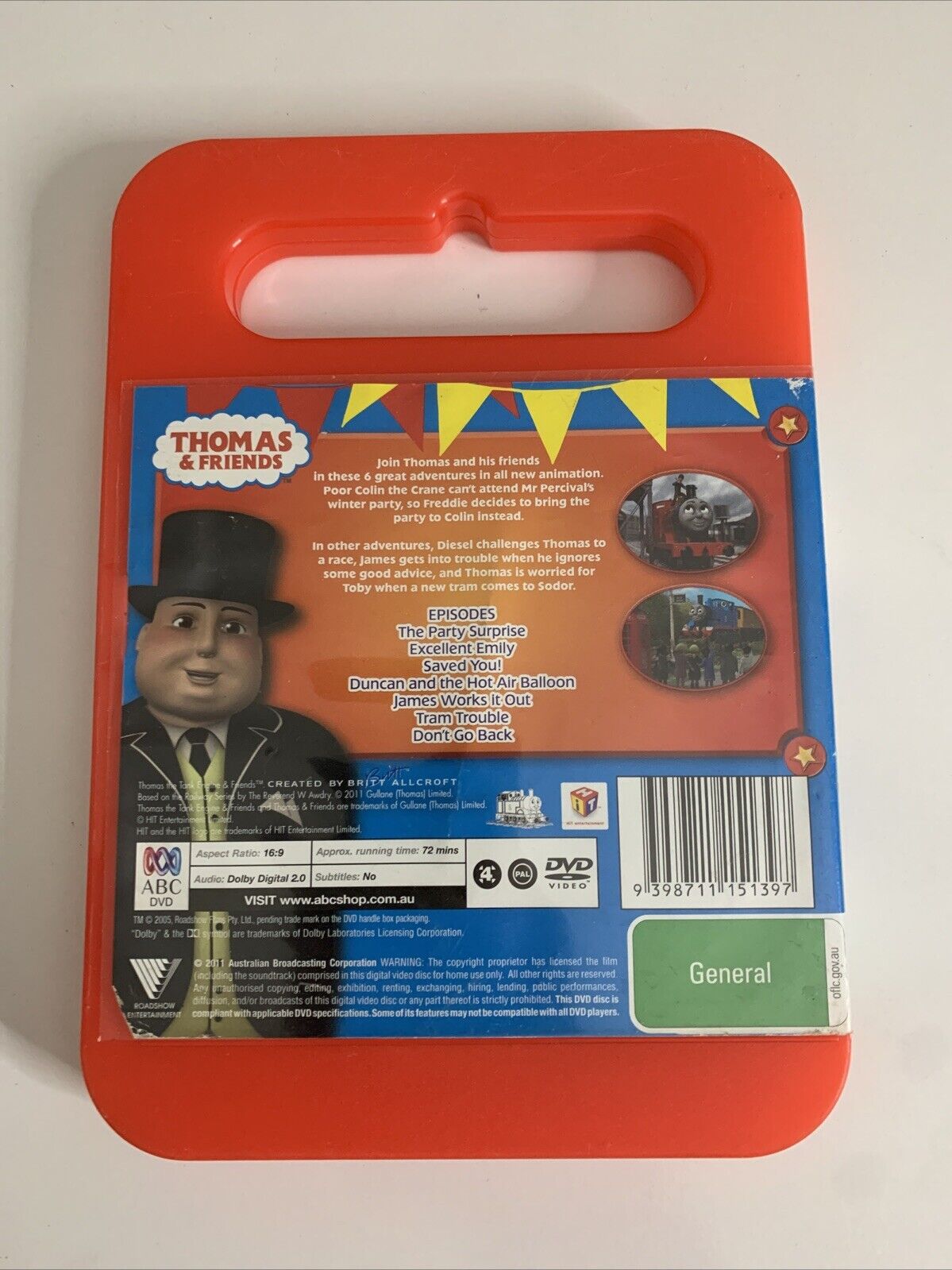 Thomas & Friends :  The Party Surprise (DVD, 2010) Animation Region 4