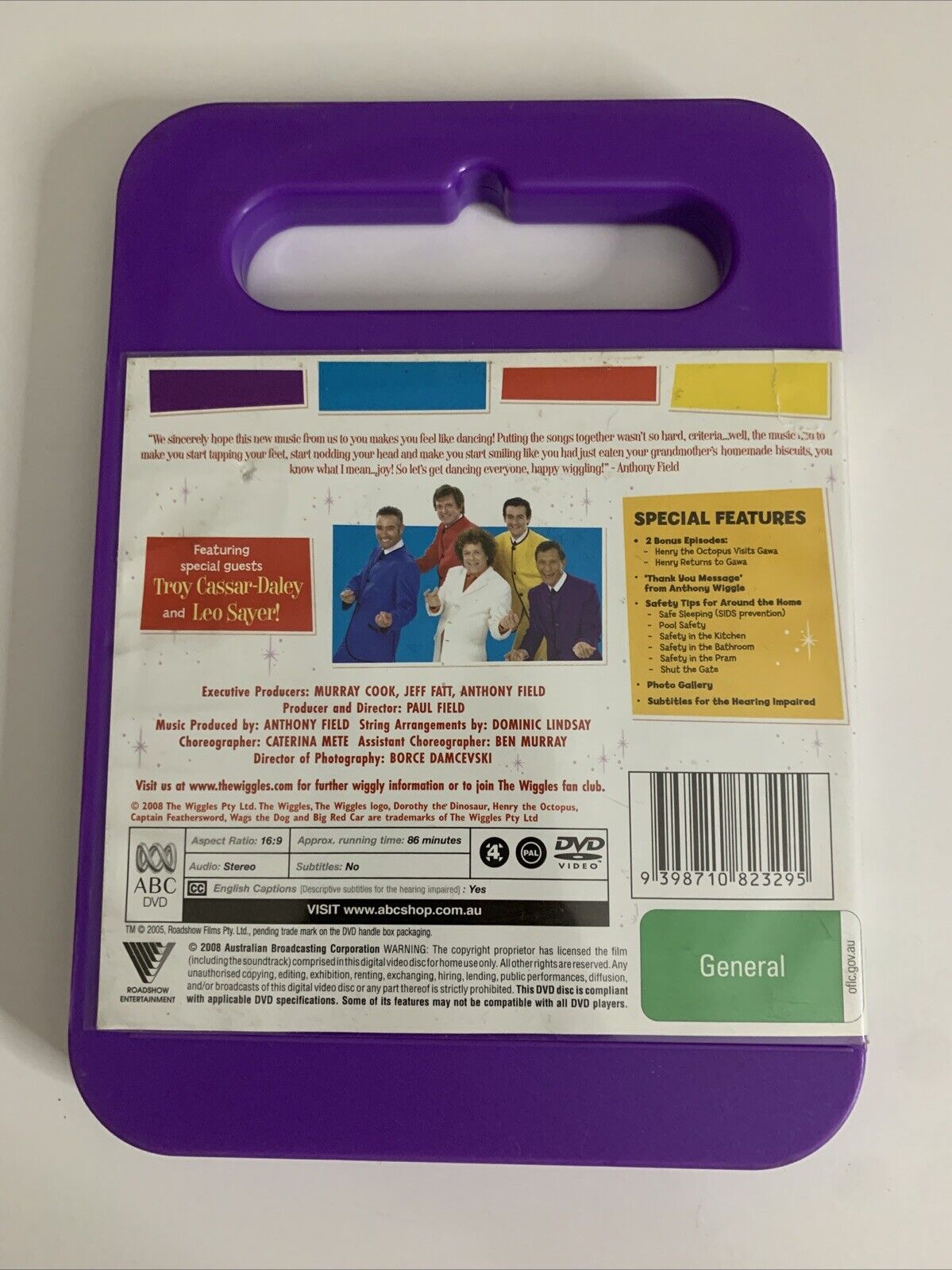 The  Wiggles You Make Me Feel Like Dancing (DVD, 2004) ABC Kids Region 4