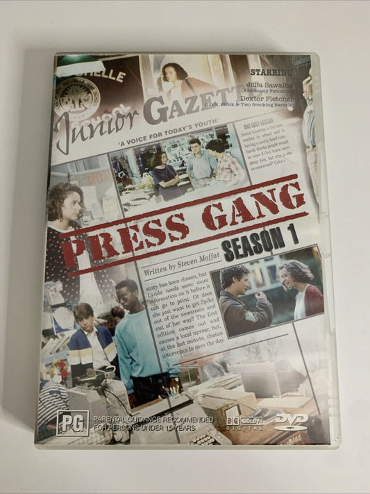 Press Gang : Season 1 (DVD, 1989, 2-Disc Set) All Regions
