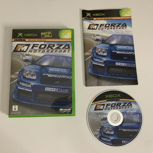 Forza Motorsport  Microsoft XBOX Original PAL 2003 Car Racing Game
